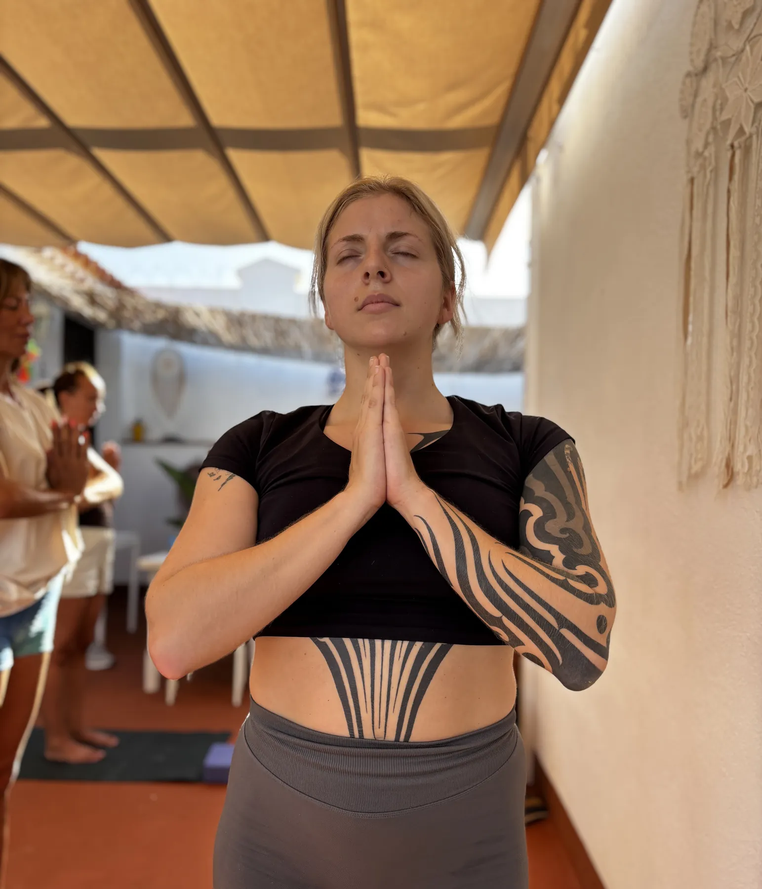 Yoga en la terraza, foto 12