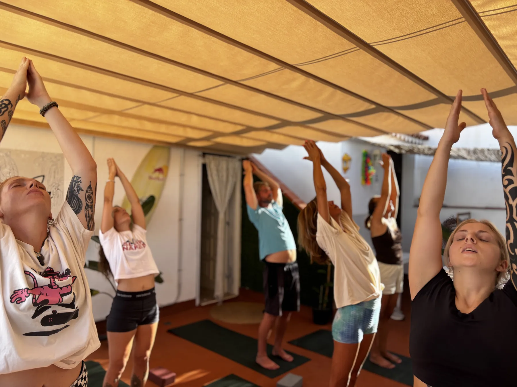 Yoga en la terraza, foto 14