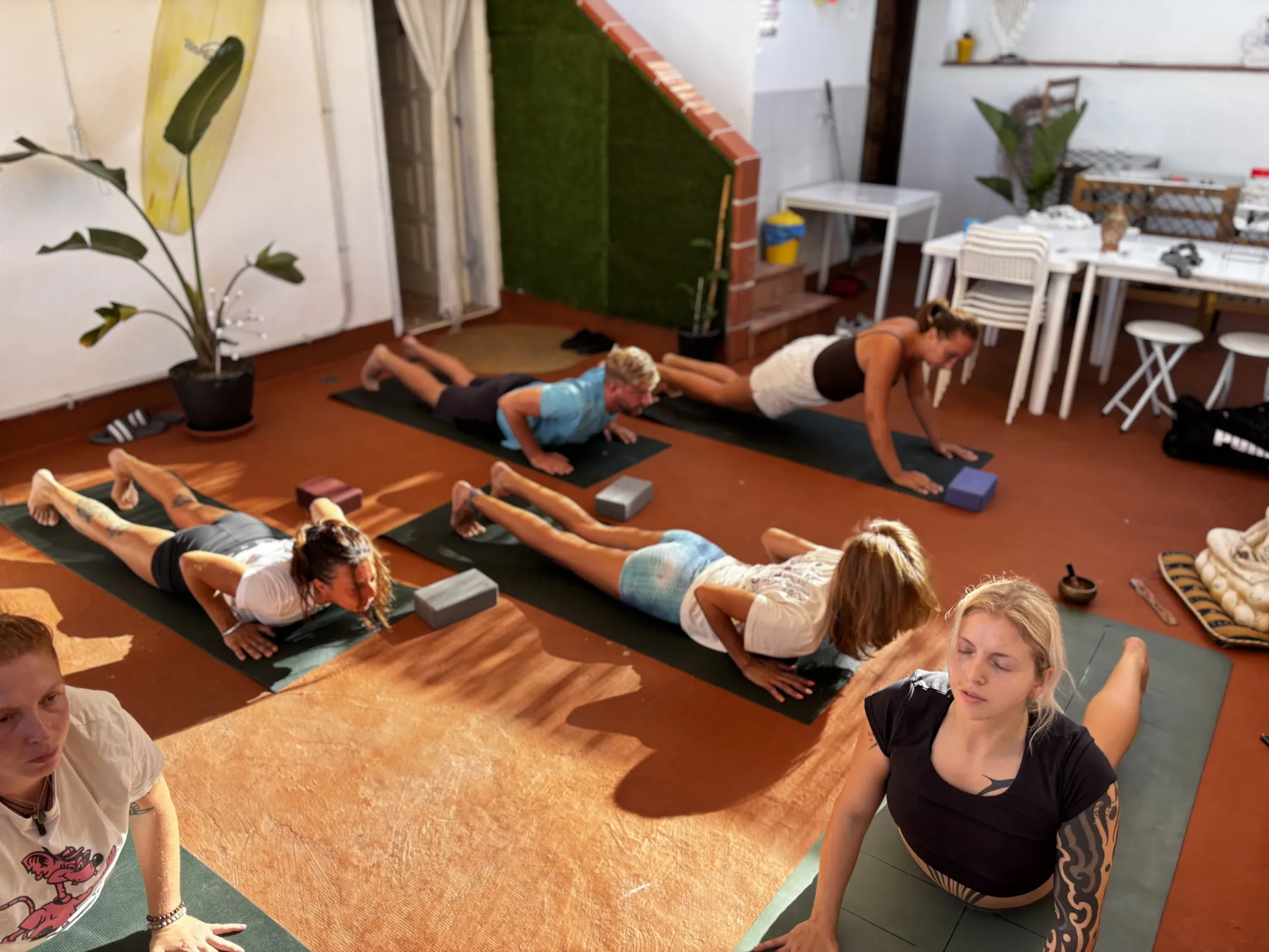 Yoga en la terraza, foto 15