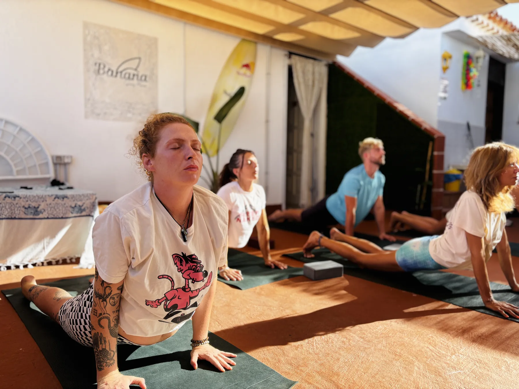 Yoga en la terraza, foto 5