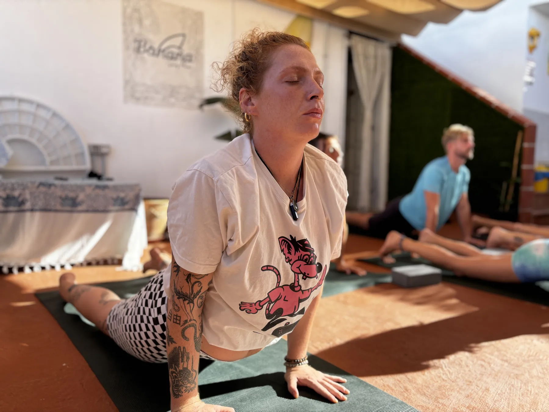 Yoga en la terraza, foto 9