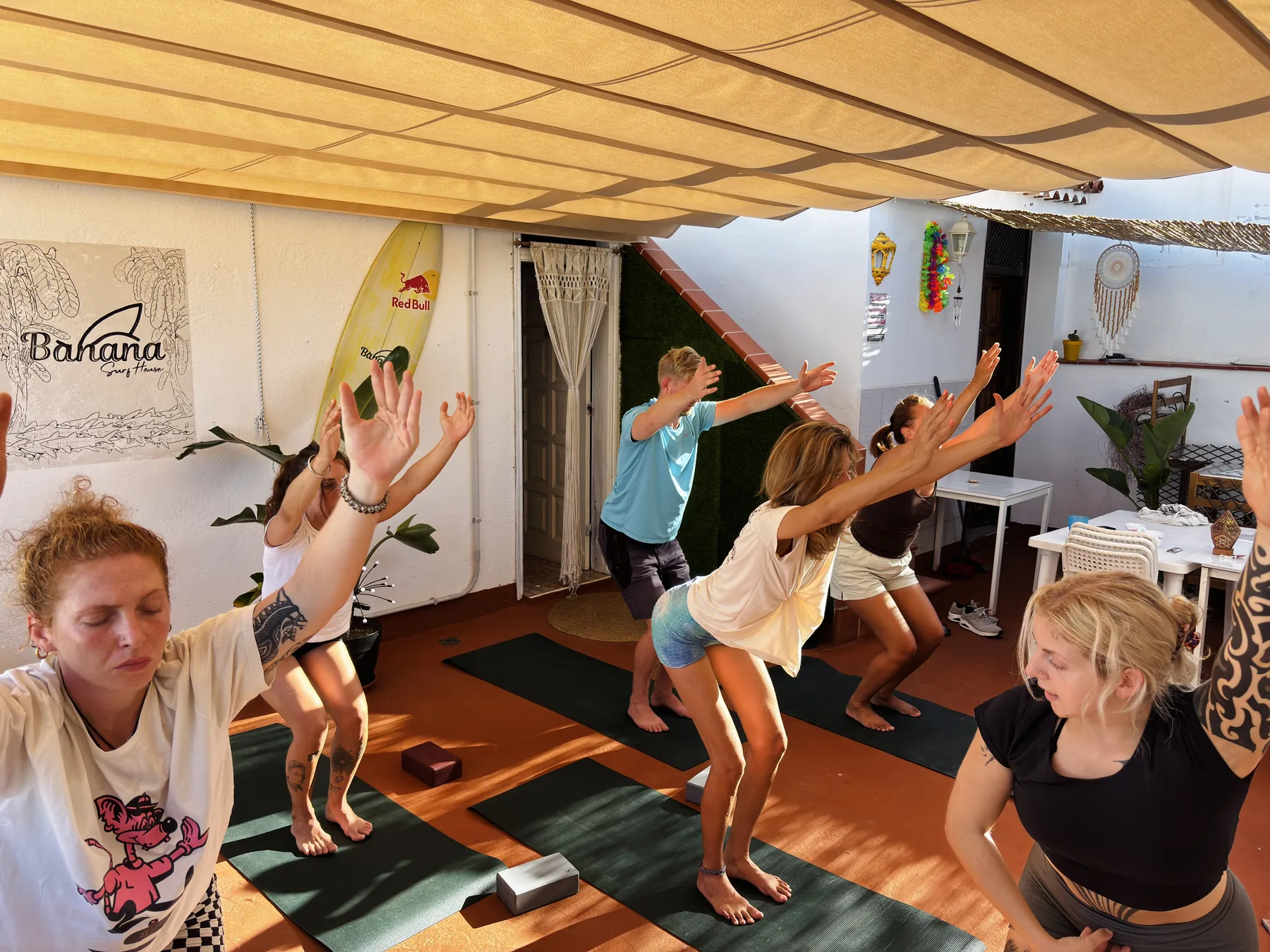 Yoga en la terraza, foto 6