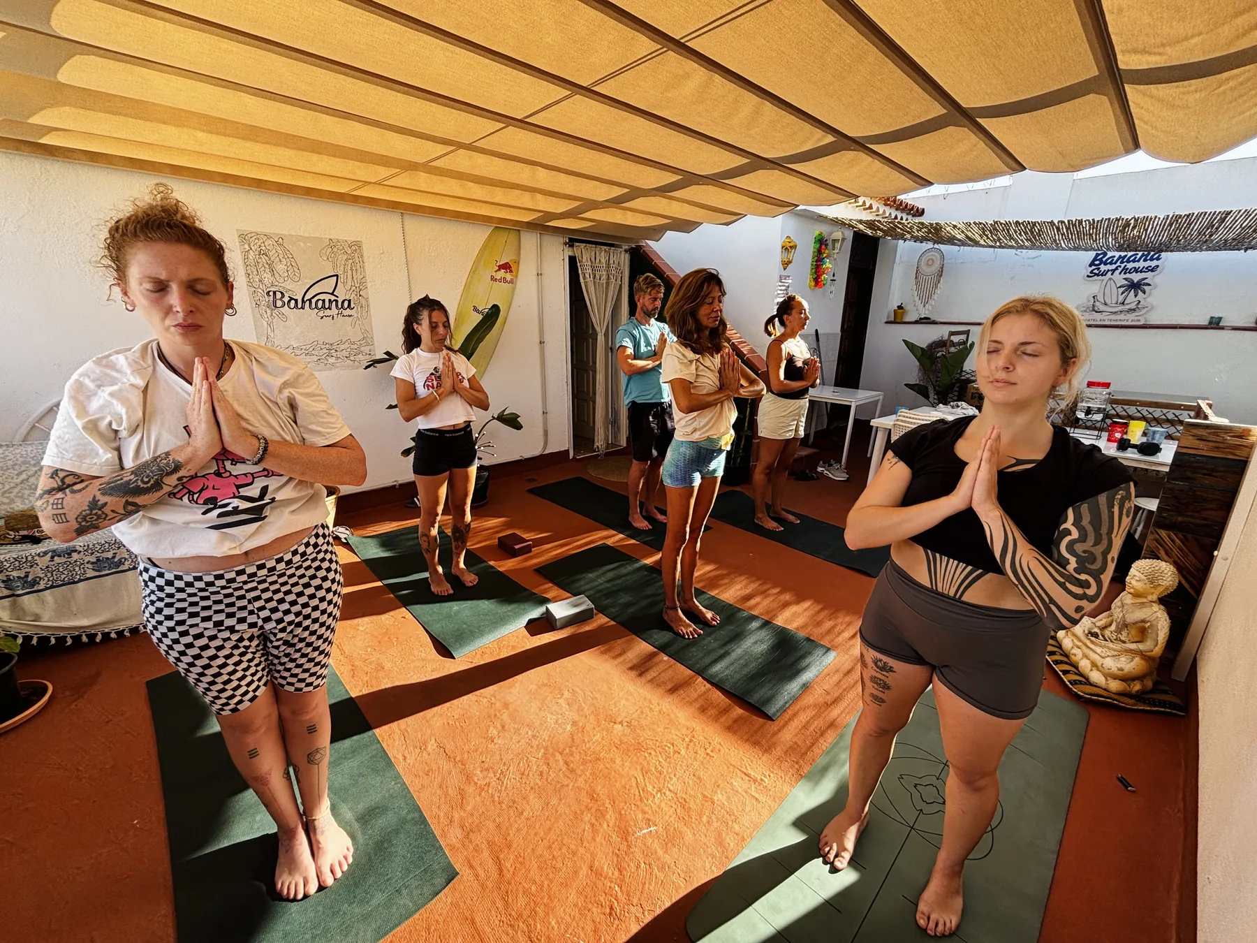 Yoga en la terraza, foto 4
