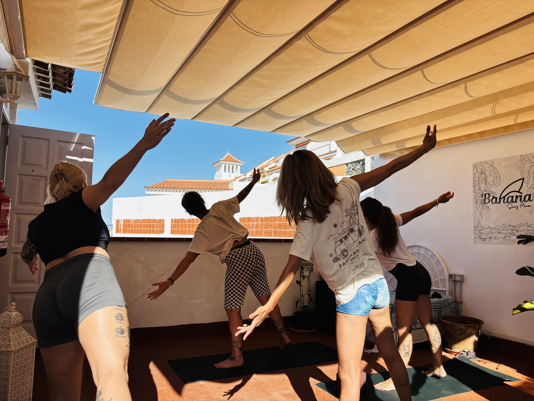 Yoga en la terraza, foto 29